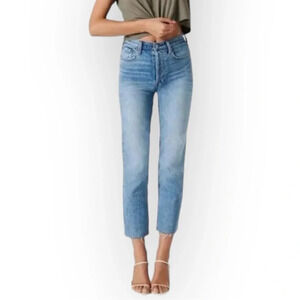 Denim Forum The Arlo High Rise Straight  25